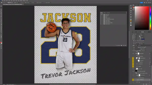 Color Changing PS Actions Animation