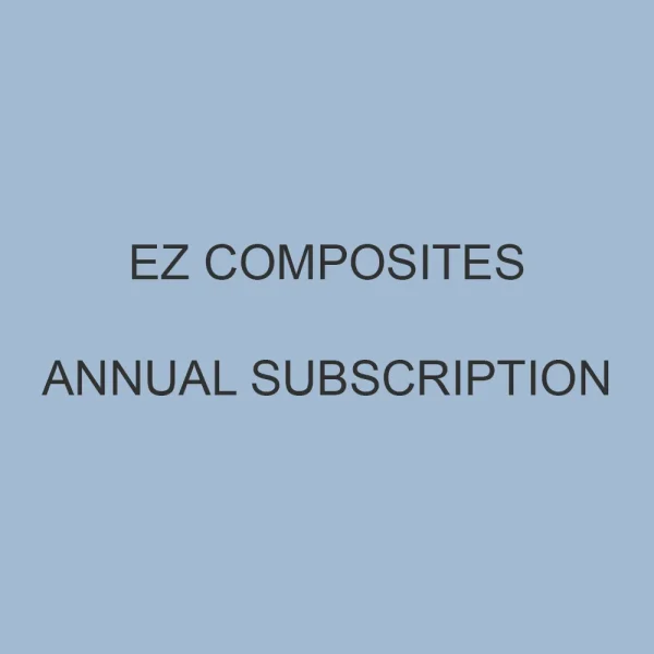 EZ Composites - 1 Computer License Annual