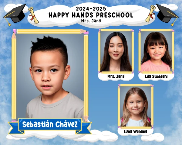 Preschool Graduation - EZ Composites Template (Up to 31 Students) - Image 7