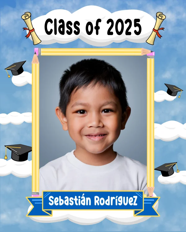Preschool Graduation - EZ Composites Template (Up to 31 Students) - Image 3