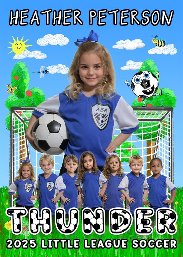 Peewee Sketch - Soccer - PSD Template Set - SPA Ready - Image 8