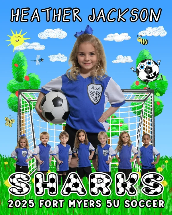 Peewee Sketch - Soccer - PSD Template Set - SPA Ready - Image 5