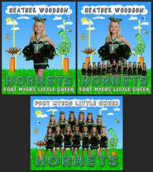 Peewee Sketch - Cheer - PSD Template Set - SPA Ready