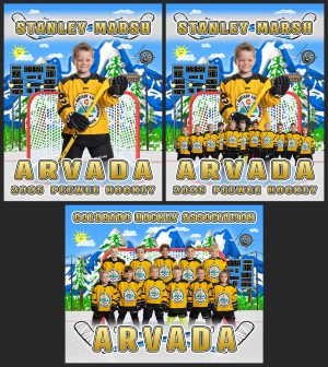 Peewee Sketch - Hockey - PSD Template Set - SPA Ready