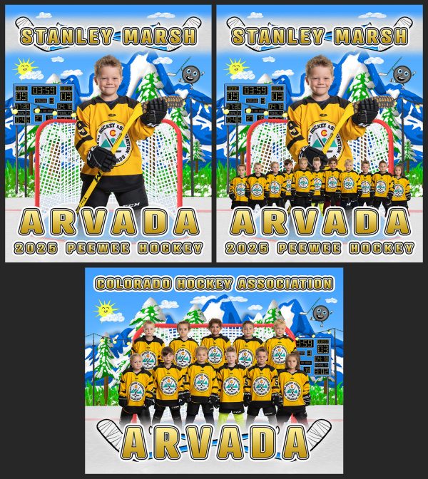 Peewee Sketch - Hockey - PSD Template Set - SPA Ready