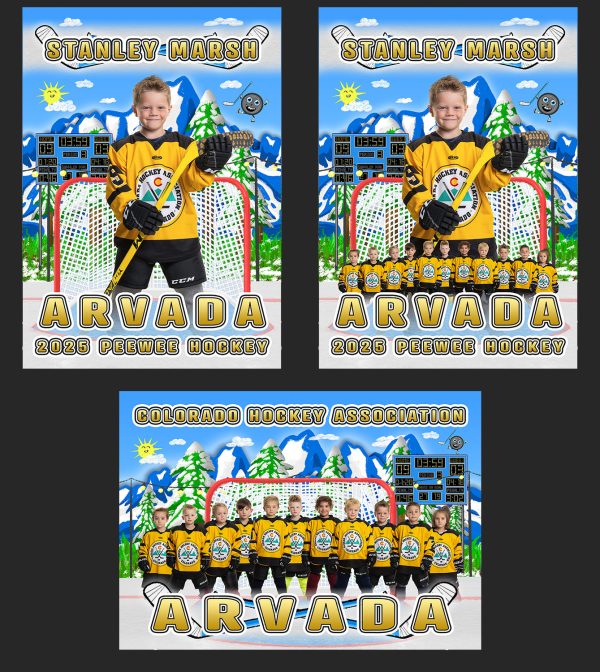 Peewee Sketch - Hockey - PSD Template Set - SPA Ready - Image 2