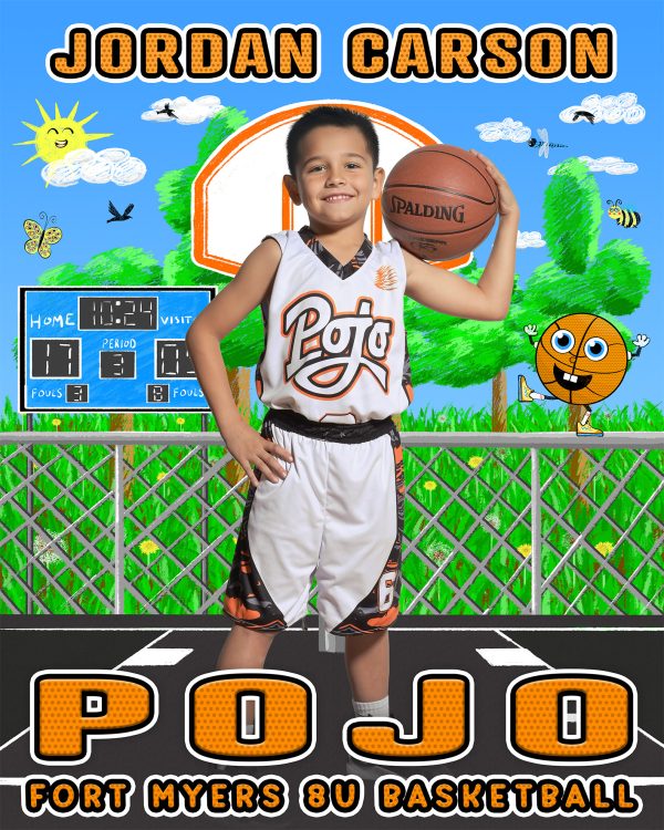 Peewee Sketch - Basketball - PSD Template Set - SPA Ready - Image 6