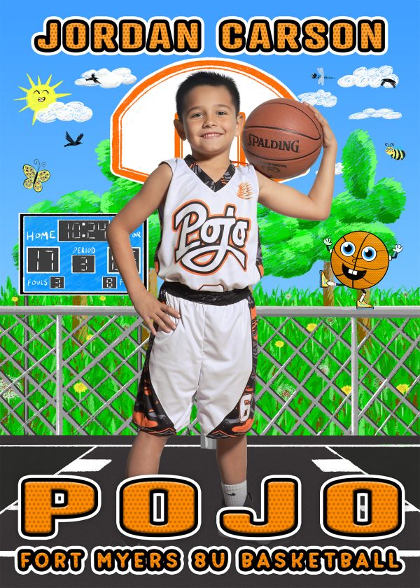 Peewee Sketch - Basketball - PSD Template Set - SPA Ready - Image 5