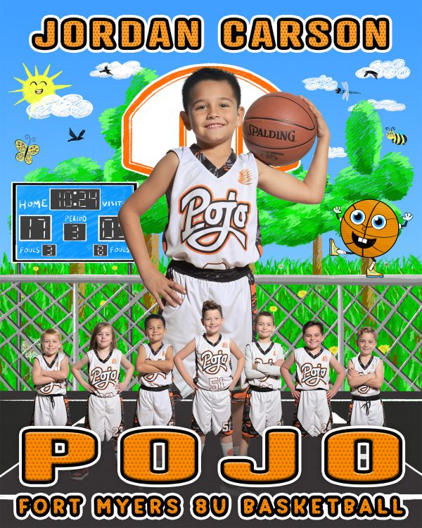 Peewee Sketch - Basketball - PSD Template Set - SPA Ready - Image 8