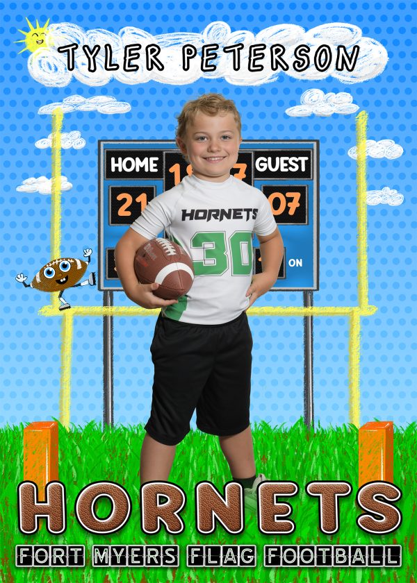 Peewee Sketch - Football - PSD Template Set - SPA Ready - Image 4