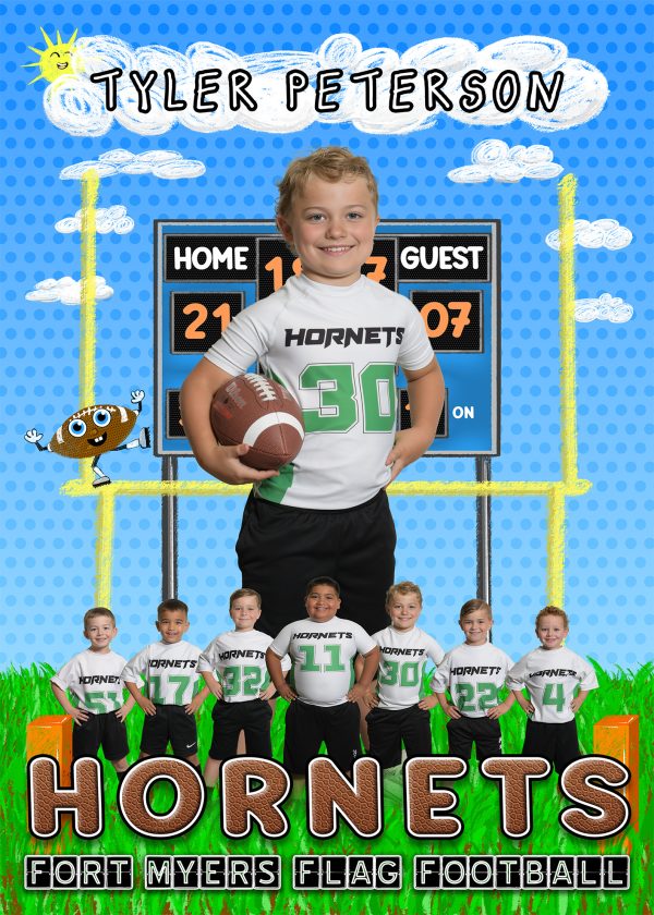 Peewee Sketch - Football - PSD Template Set - SPA Ready - Image 8