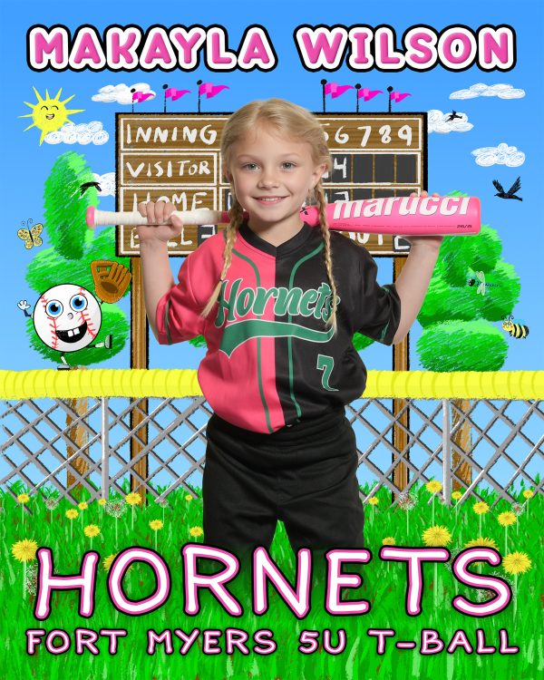Peewee Sketch - Baseball Softball T-Ball - PSD Template Set - SPA Ready - Image 2