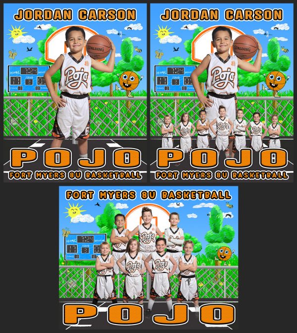 Peewee Sketch - Basketball - PSD Template Set - SPA Ready
