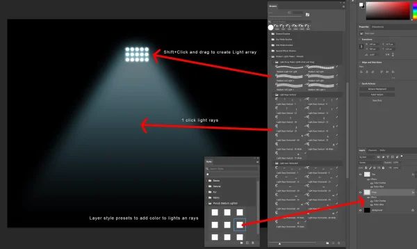 Stadium Light Creator Brushes - Image 2