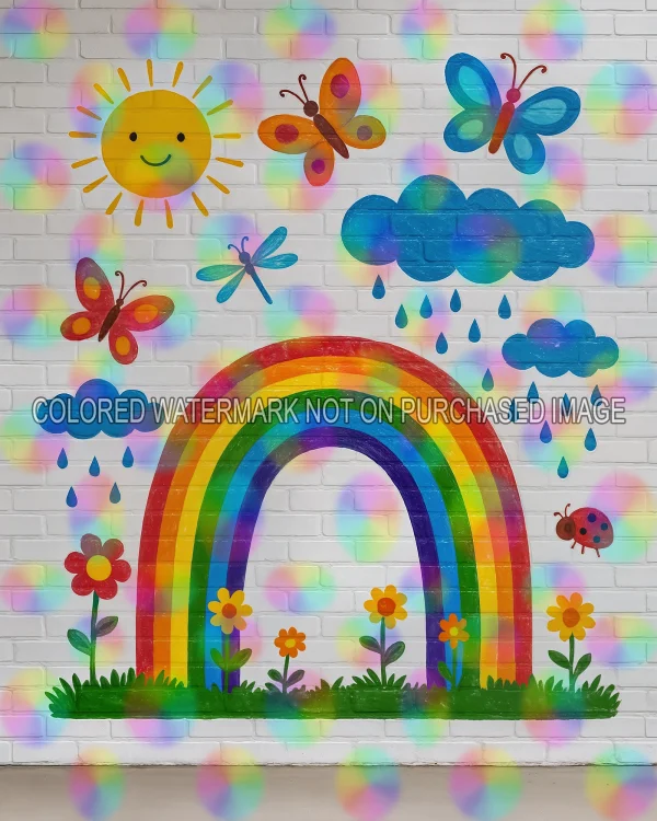 After The Rain Mural - Digital Background - Image 2