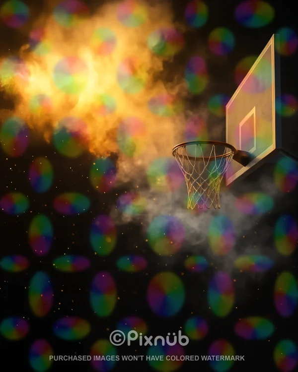 Basketball - Heat Check  - Digital Background - Image 2