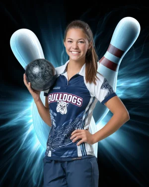 Bowling - Impact Glow - Set of 2 - Digital Backgrounds