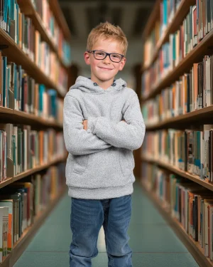 Library - Digital Background