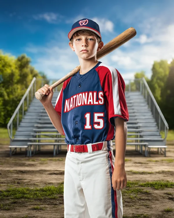 Small Town Bleachers - Digital Background - Image 2