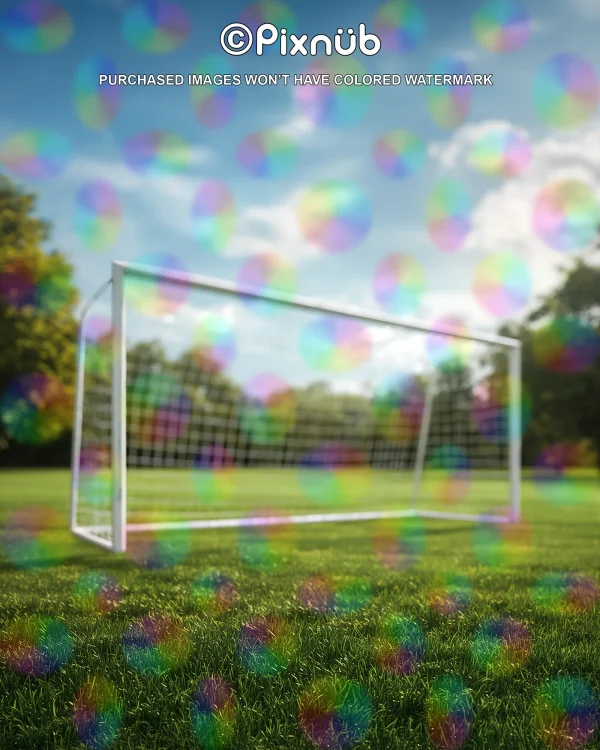 Soccer - Goal At The Park - Digital Background - Image 4