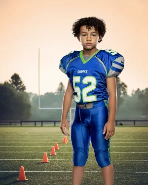 Drills At Dawn - Football - Digital Background