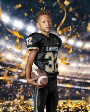 Golden Moment- Digital Background