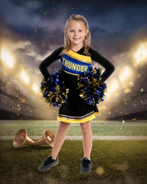 Golden Spirit - Cheer - Digital Background