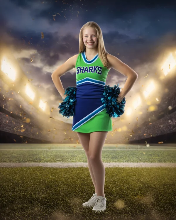 Golden Spirit - Cheer - Digital Background - Image 2