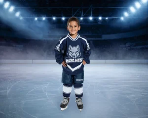 Ice Hockey - Rink 01 - Digital Background