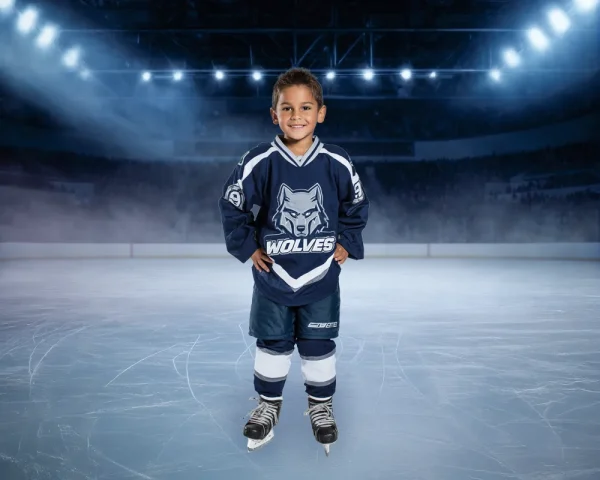 Ice Hockey - Rink 01 - Digital Background