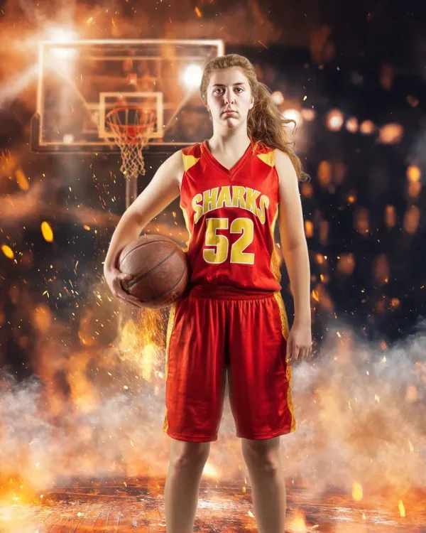 Inferno Dribble - Digital Background