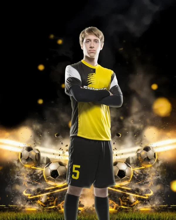Soccer Fusion - Digital Background