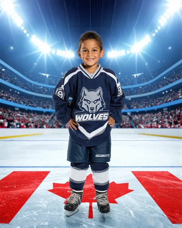 Canadian Hockey - Digital Background