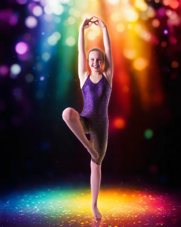 Color Pop Dance - Digital Background