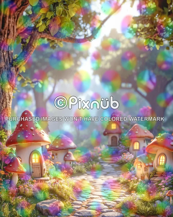 Gnome Lane - Digital Background - Image 2