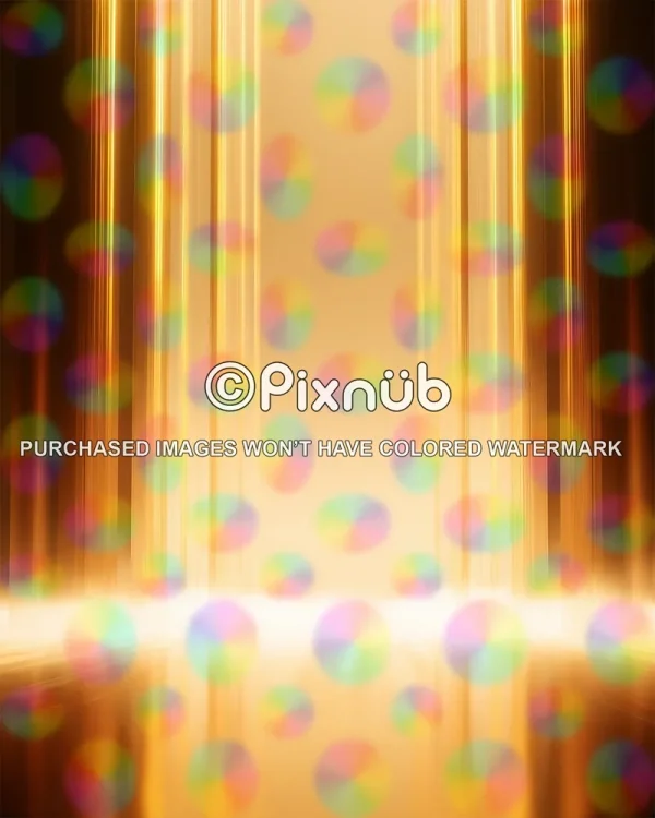 Gold Curtain - Digital Background - Image 2