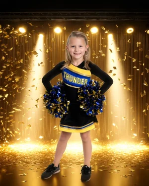 Golden Spotlight - Digital Background