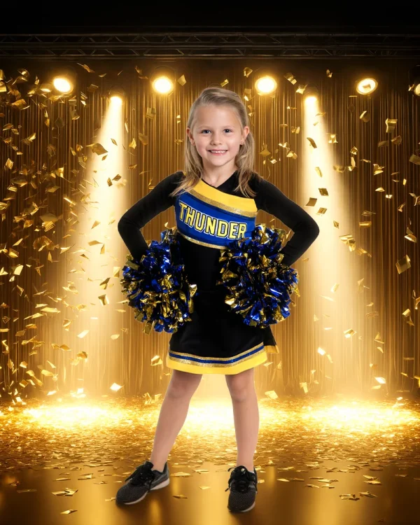 Golden Spotlight - Digital Background