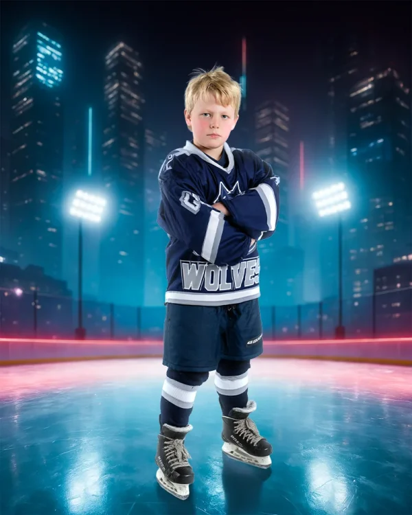 Hockey City Practice - Digital Background