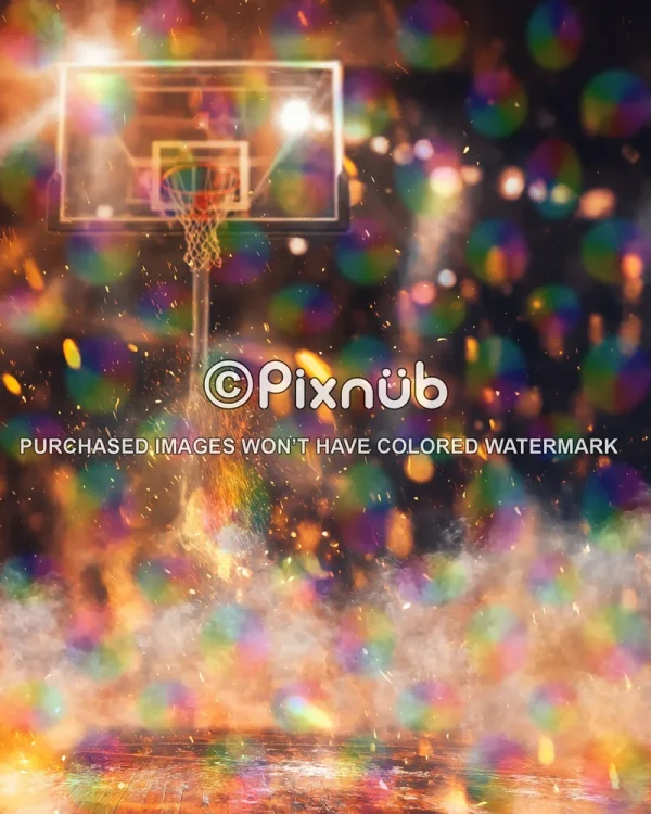 Inferno Dribble - Digital Background - Image 2