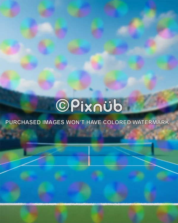 Tennis Tournament - Digital Background - Image 2