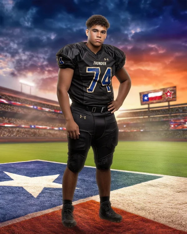 Texas Football - Digital Background