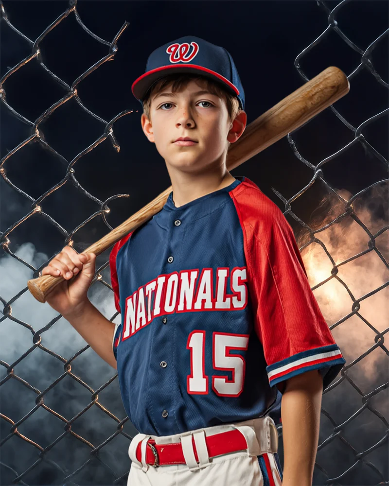 Chain Link Escape - Digital Background