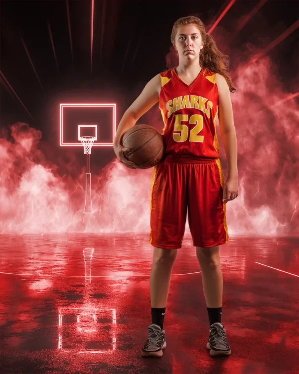 Charged Backboard - Digital Background