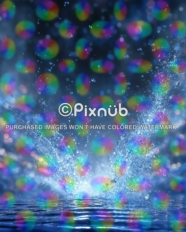 Splash Aura - Digital Background - Image 2