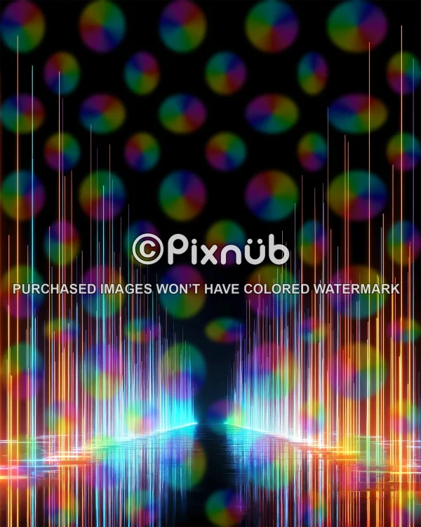 Strobe Lights - Digital Background - Image 2