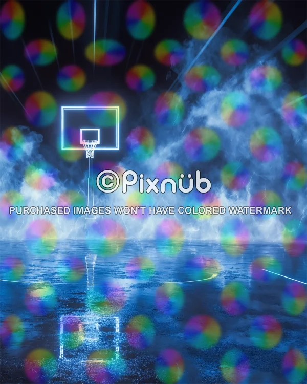 Charged Backboard - Digital Background - Image 2