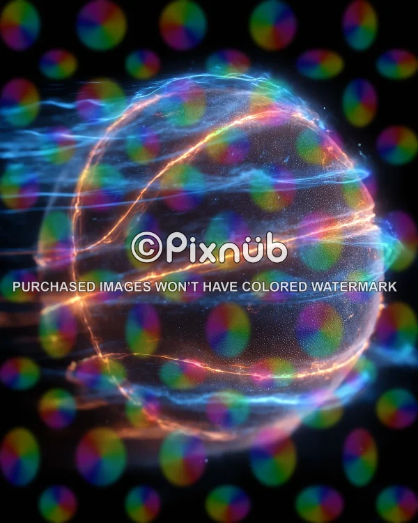 Cobalt Blaze - Digital Background - Image 2