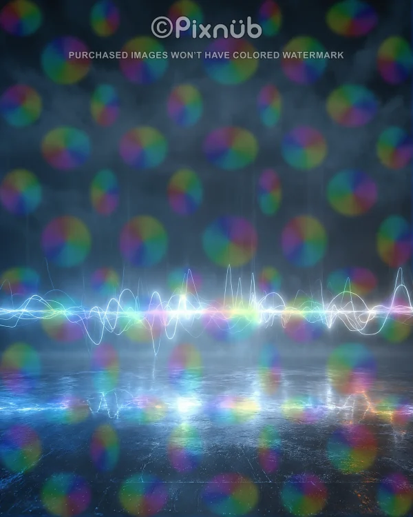 Electric Spectrum - Digital Background - Image 2