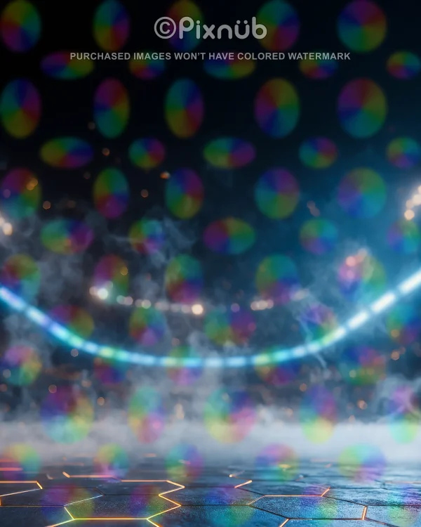 Futuristic Stadium - Digital Background - Image 2